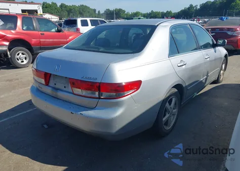 2003 Honda Accord 2.4 Lx из США, поврежденный, VIN 1HGCM55393A079072